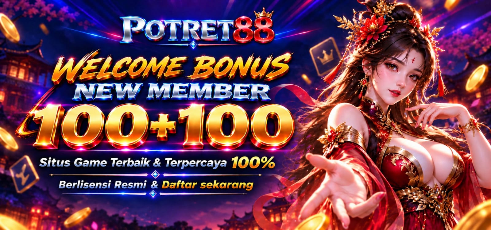 SLOT BONUS 100+100 SYARAT & KETENTUAN